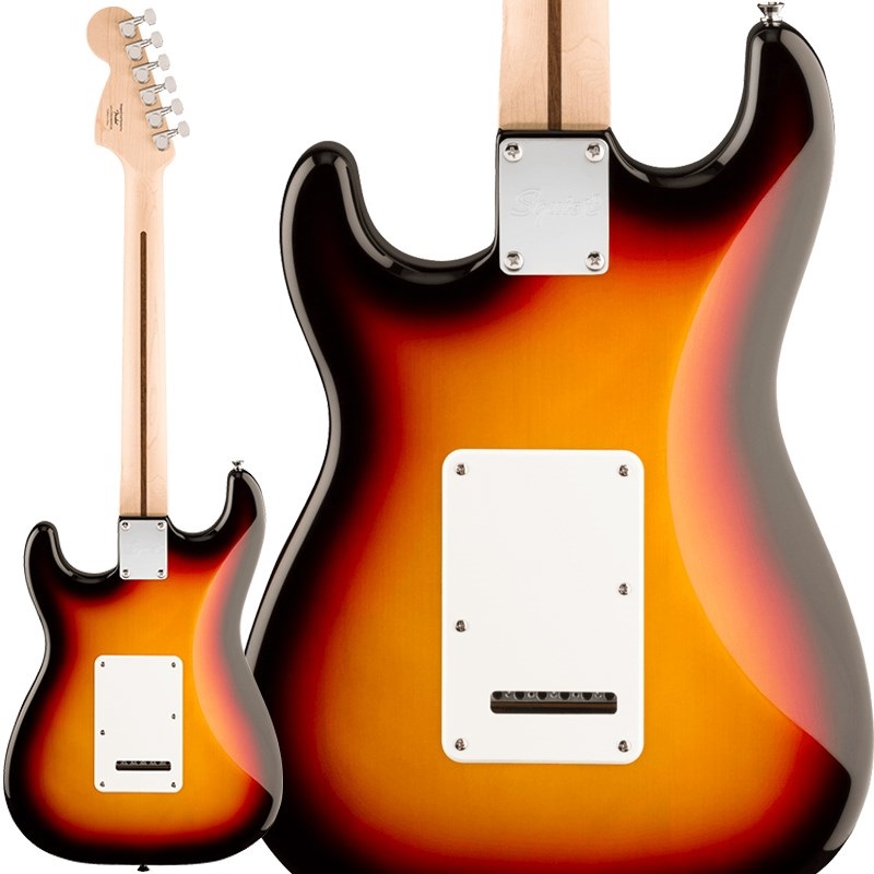 Squier by Fender Affinity Series Stratocaster Junior HSS (3-Color Sunburst / Laurel Fingerboard) 画像1