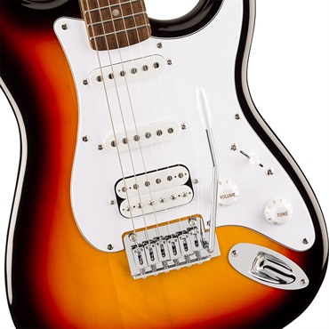 Squier by Fender Affinity Series Stratocaster Junior HSS (3-Color Sunburst / Laurel Fingerboard) 画像3