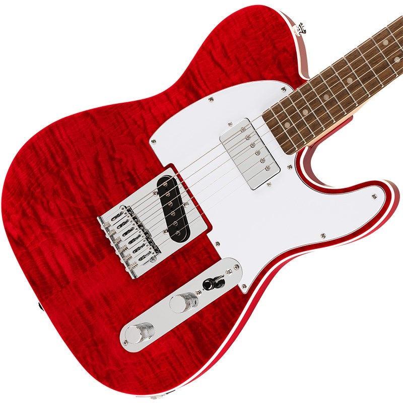 Squier by Fender Affinity Series Telecaster FMT SH (Crimson Red Transparent / Laurel Fingerboard) 画像2