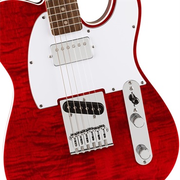 Squier by Fender Affinity Series Telecaster FMT SH (Crimson Red Transparent / Laurel Fingerboard) 画像3