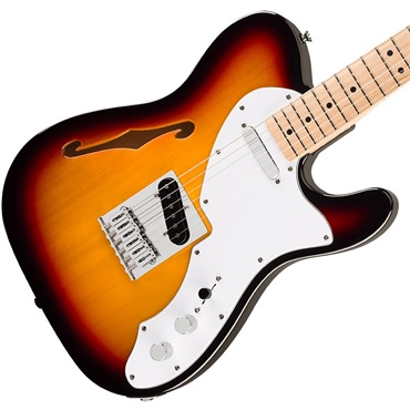 Squier by Fender Affinity Series Telecaster Thinline (3-Color Sunburst / Maple Fingerboard) 画像2