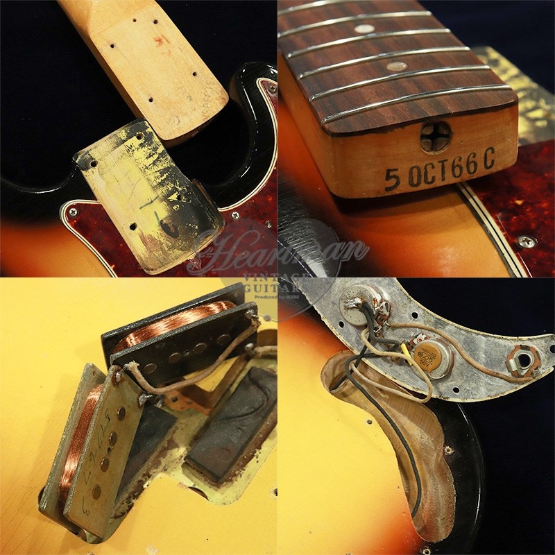 Fender USA Precision Bass '67 Refinish Sunburst/R 画像6