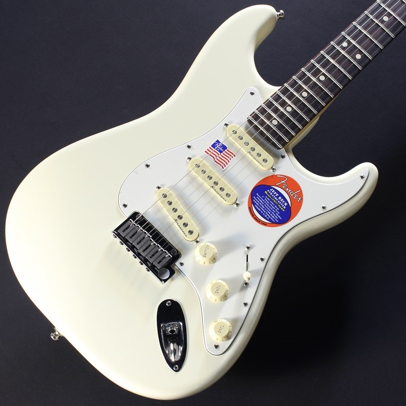 Fender USA Jeff Beck Stratocaster (Olympic White) 画像2