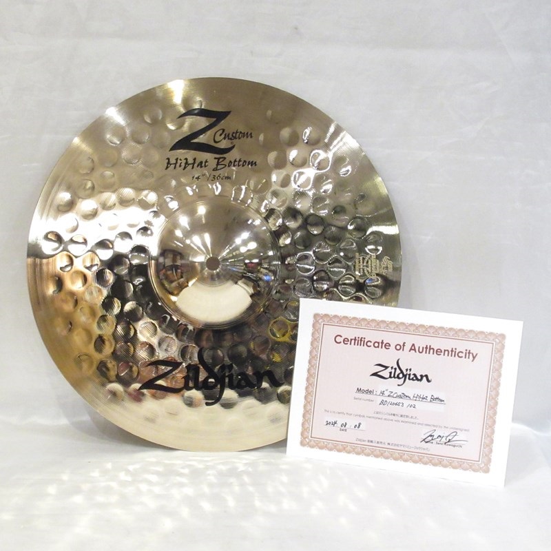 Zildjian Z Custom HiHat 14'' pair [NZZLC14HHT/14HHBM]【川口千里さん選定シンバル】 画像3