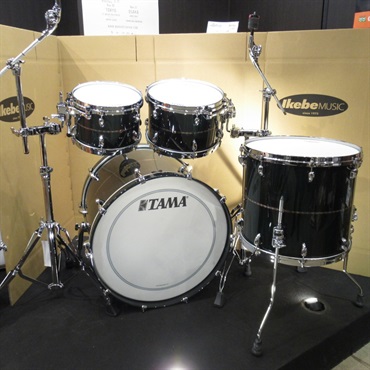 TAMA STAR Bubinga 4pc Drum Kits - Dark Green Cordia [22BD，16FT，12&10TT] 画像1