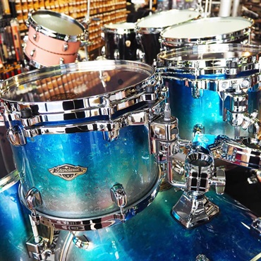 TAMA Starclassic Walnut/Birch 4pc Drum Kit - Molten Blue Ice Fade [WBS42S-MBI] 画像7