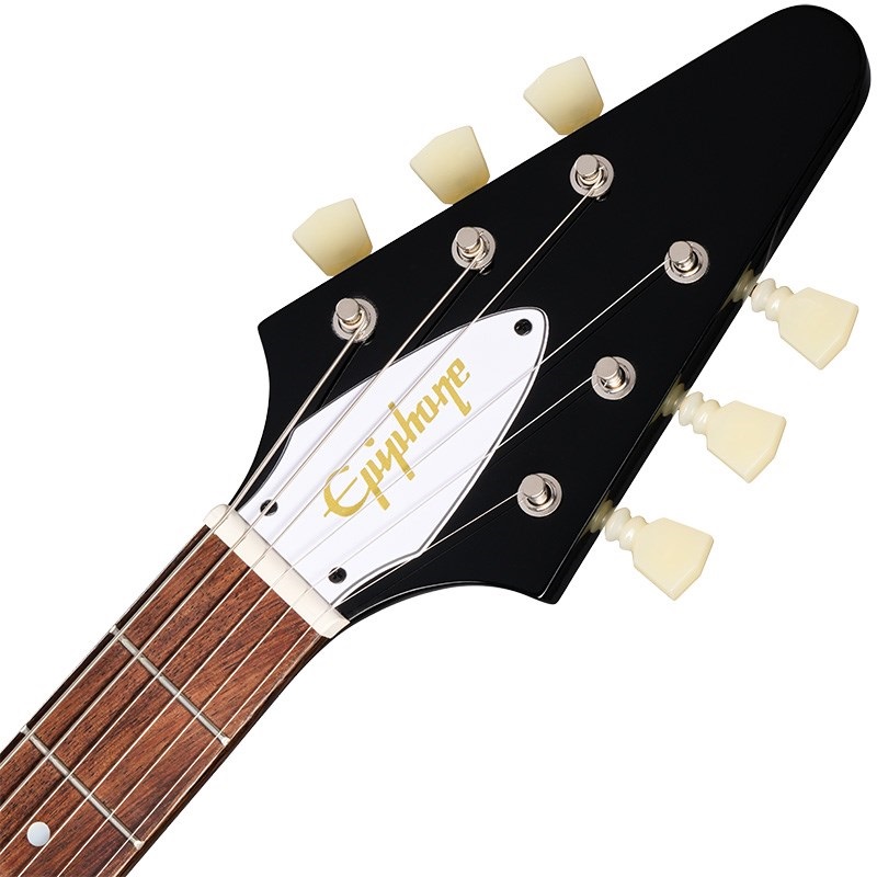 Epiphone Jimi Hendrix Love Drops Flying V (Ebony) 画像7