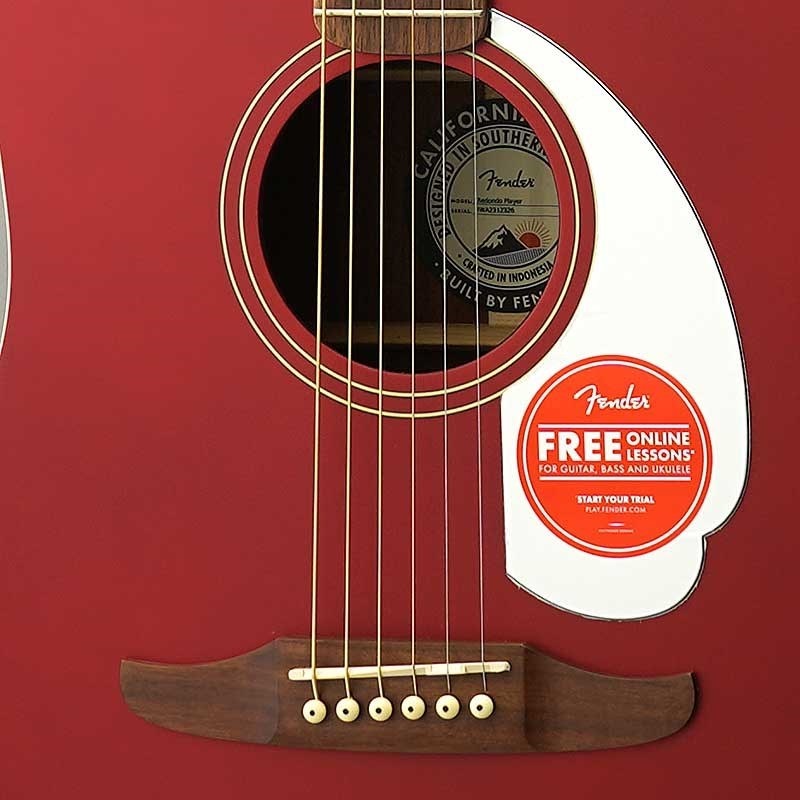 Fender Acoustics 【数量限定特価】【ブラックフライデーセール】 Fender Redondo Player (Candey Apple  Red) フェンダー ｜イケベ楽器店オンラインストア