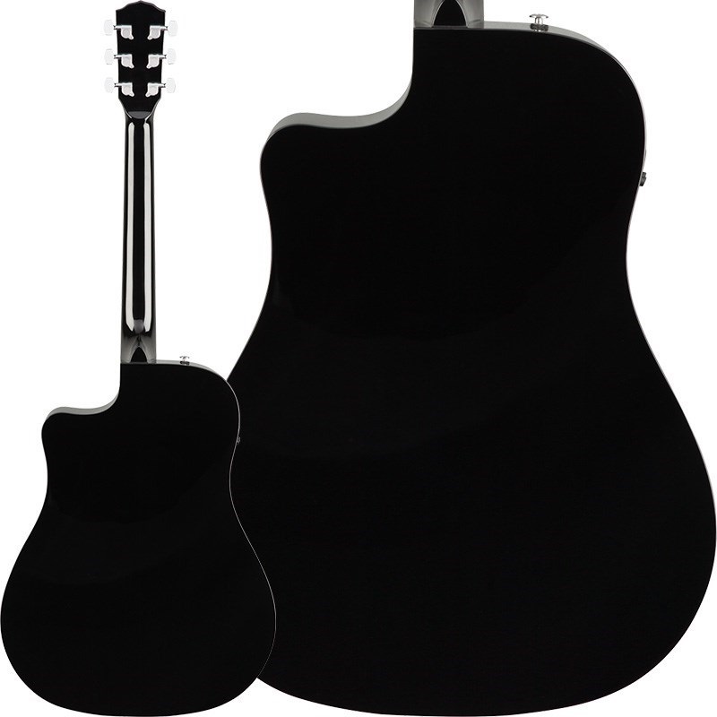 Fender Acoustics 【数量限定特価】【クリスマススペシャルSALE】 Fender CD-60SCE Dreadnought (Black) フェンダー 画像1