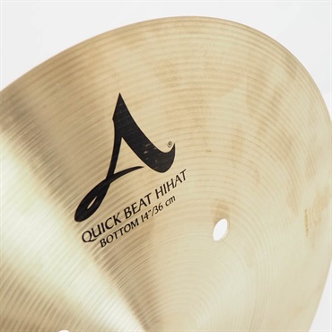 Zildjian 【USED】 A Zildjian Quick Beat HiHat 14 pair [Top:1100g/Bottom:1390g] 画像5