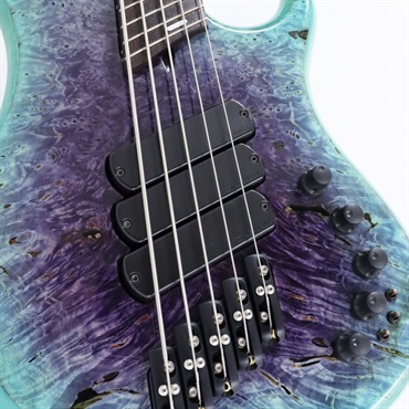 DINGWALL 【USED】 Z3 5strings Buckeyeburl Top (Purple Turquoise Reverseburst) [NAMM2017出展モデル] 画像8