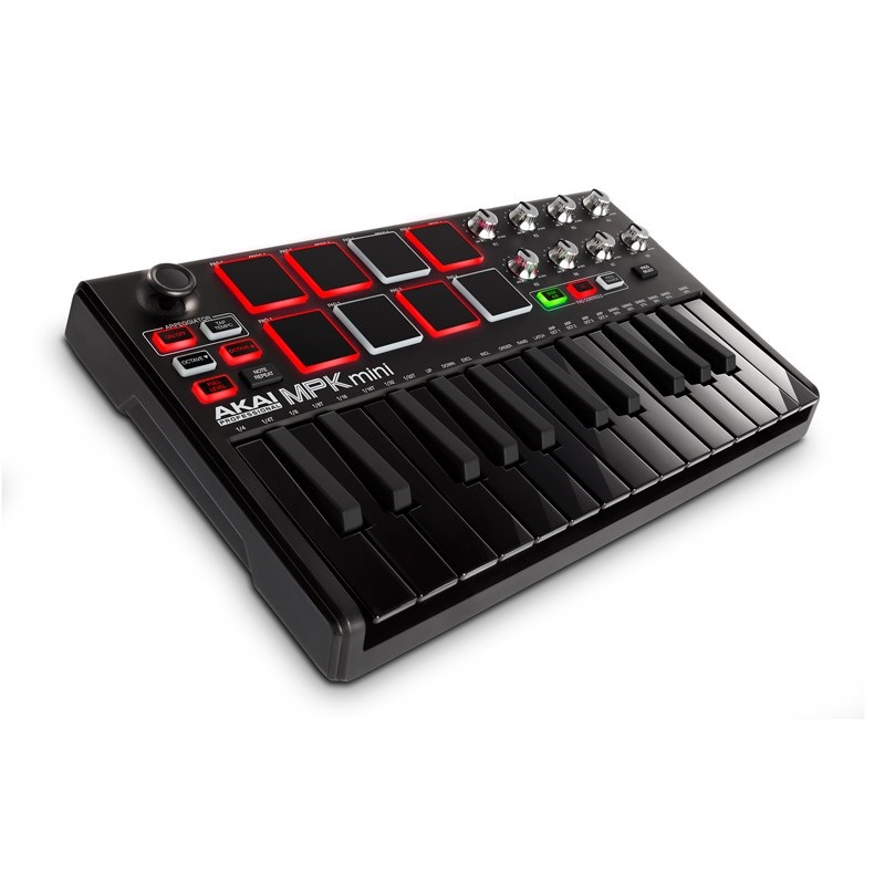 AKAI MPK mini MK2 BLACK  (ミニ25鍵USB-MIDIキーボード)【アウトレット特価品】 画像1