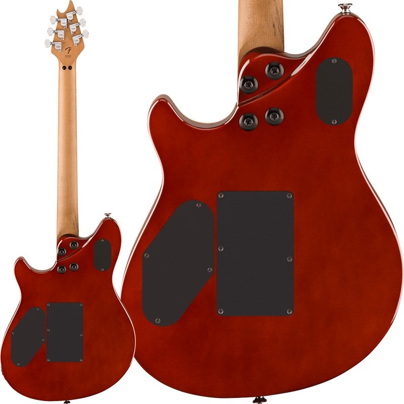 EVH Wolfgang Special QM (Tiger Eye Glow/Baked Maple) 画像1