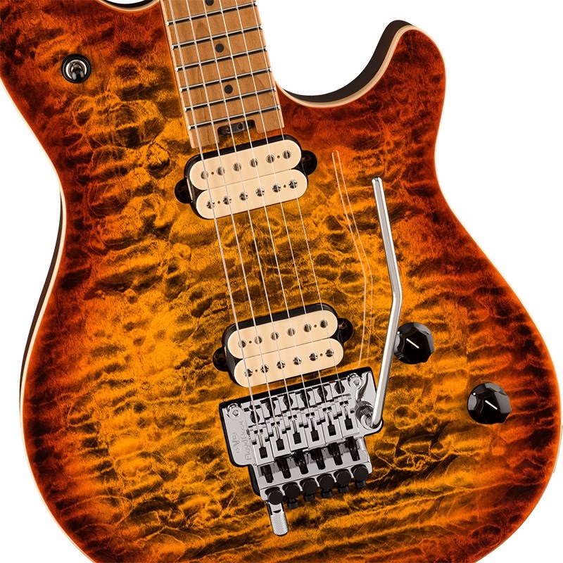 EVH Wolfgang Special QM (Tiger Eye Glow/Baked Maple) 画像3