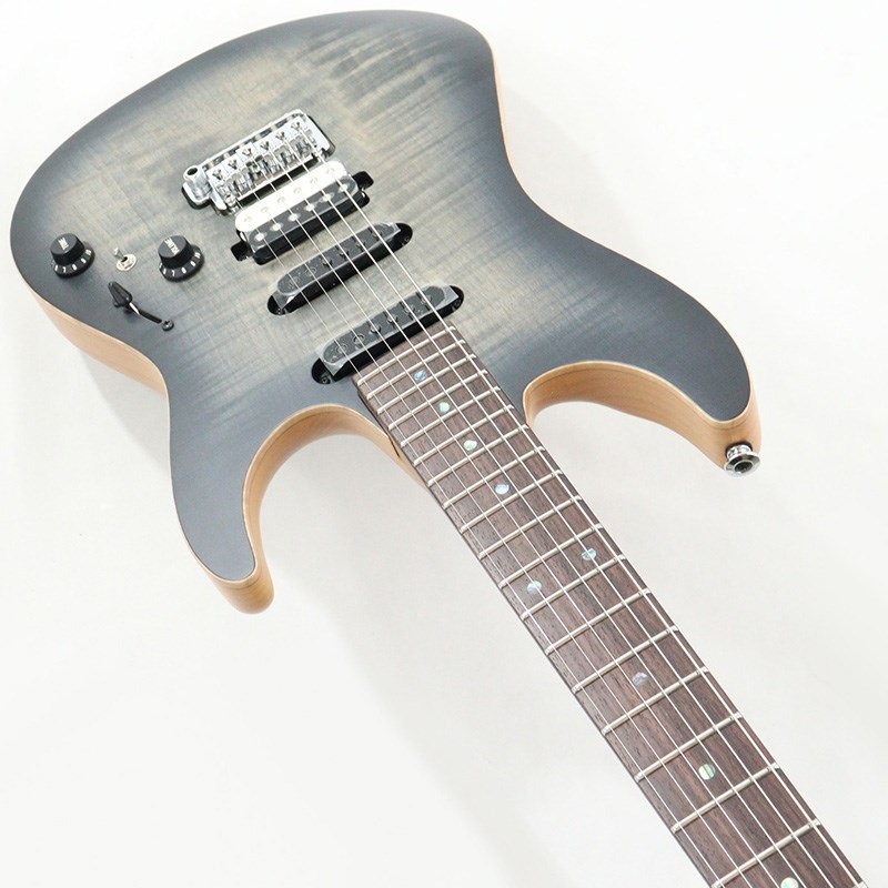 Ibanez Prestige TQM2-CUF (Charcoal Black Burst Flat) [Tom Quayle Model] 画像4