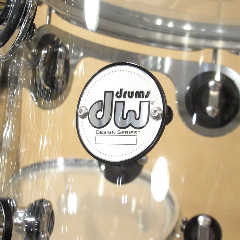 dw Design Series Acrylic 4pc Drum Kit [BD22，FT16，TT12&10]【店頭展示特価品】 画像2