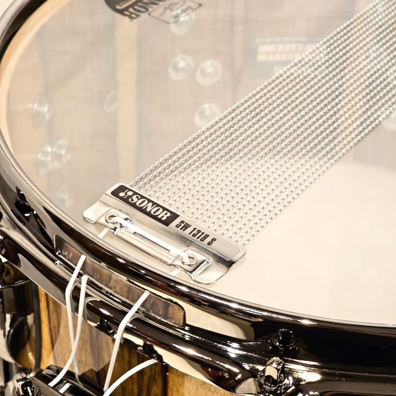 SONOR 【世界限定80台】One of a Kind Snare Drum 13×6.5 Black Limba [OOAK22-1365SDW BL]【店頭展示特価品】 画像5