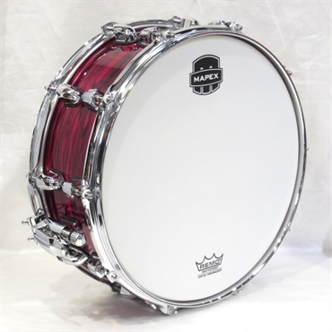 MAPEX 【値下げしました！】SNMS4550 - Red Pearl Strata [Saturn IV Snare Drum 14''×5.5'']【店頭展示特価品】 画像5