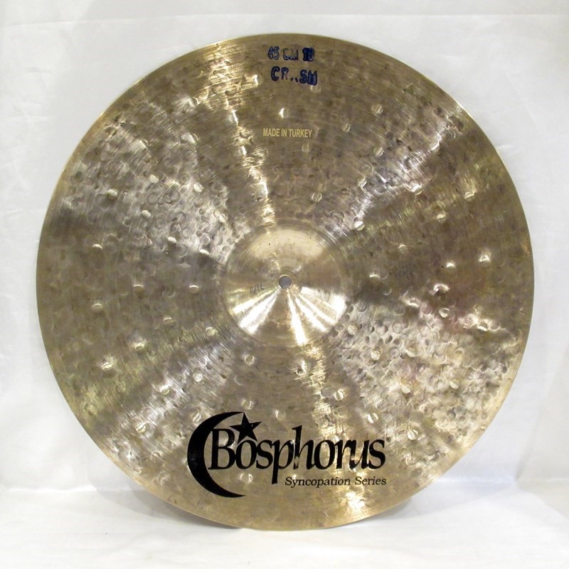 Bosphorus Syncopation Crash 18'' / SW -Sand Wash- [1825g]【店頭展示特価品】 画像1