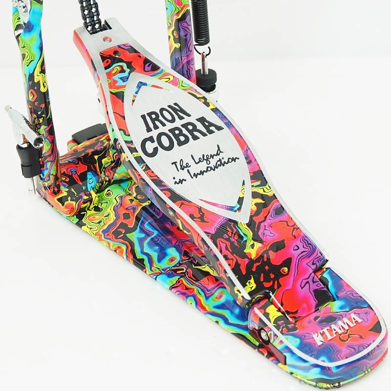 TAMA 【TAMA 50th LIMITED】 HP900RMPR [IRON COBRA Marble Edition Rolling Glide Single Pedal／Psychedelic Rainbow] 【店頭展示特価品】 画像6