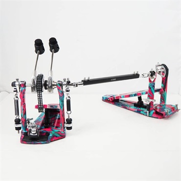 TAMA 【TAMA 50th LIMITED】 HP900RWMCS [IRON COBRA Marble Edition Rolling Glide Twin Pedal／Coral Swirl] 【店頭展示特価品】 画像1