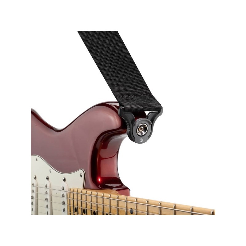 D’Addario Auto Lock Polypro Guitar Strap［PWSAL400/50MM POLY Autolock Strap， BK］ 画像3