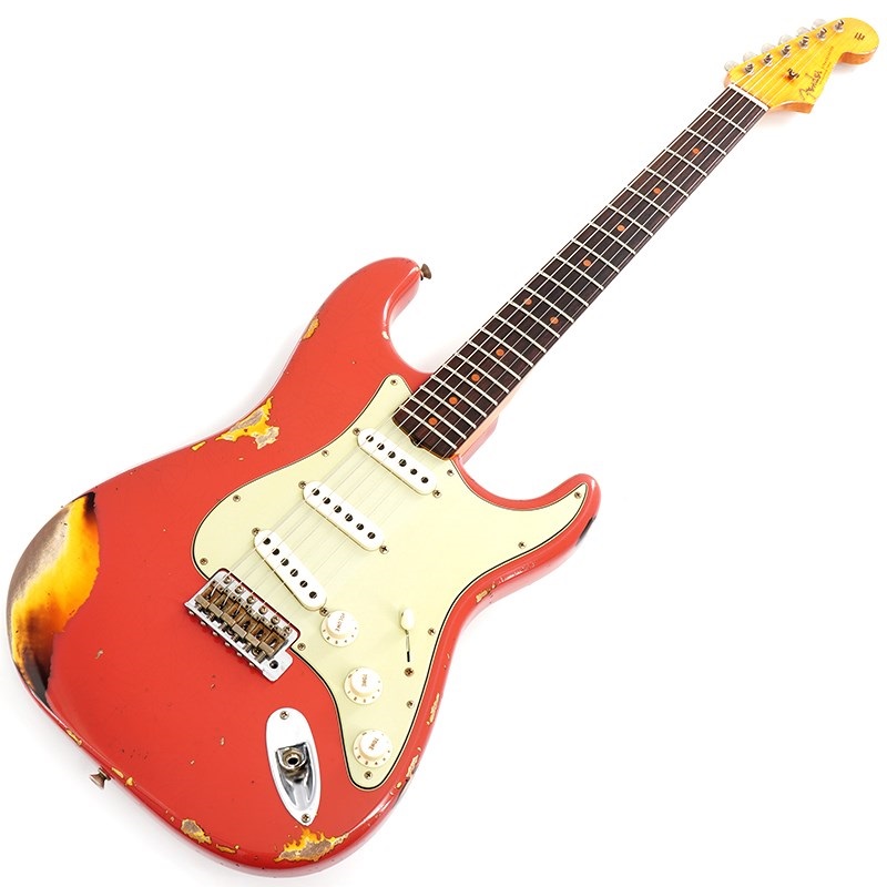 Fender Custom Shop 2023 Collection Time Machine 1960 Stratocaster Heavy Relic (Aged Fiesta Red over 3-Tone Sunburst) [SN.CZ572237] 【特価】 画像1