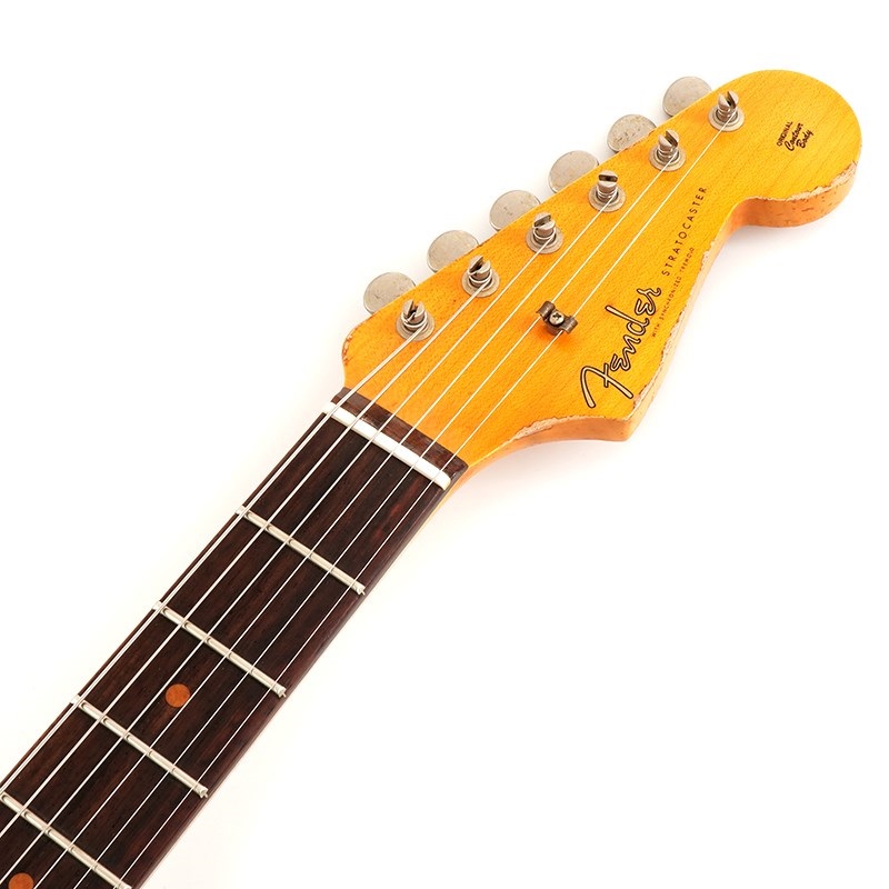 Fender Custom Shop 2023 Collection Time Machine 1960 Stratocaster Heavy Relic (Aged Fiesta Red over 3-Tone Sunburst) [SN.CZ572237] 【特価】 画像6