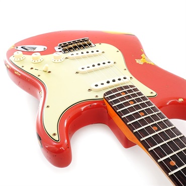 Fender Custom Shop 2023 Collection Time Machine 1960 Stratocaster Heavy Relic (Aged Fiesta Red over 3-Tone Sunburst) [SN.CZ572237] 【特価】 画像8