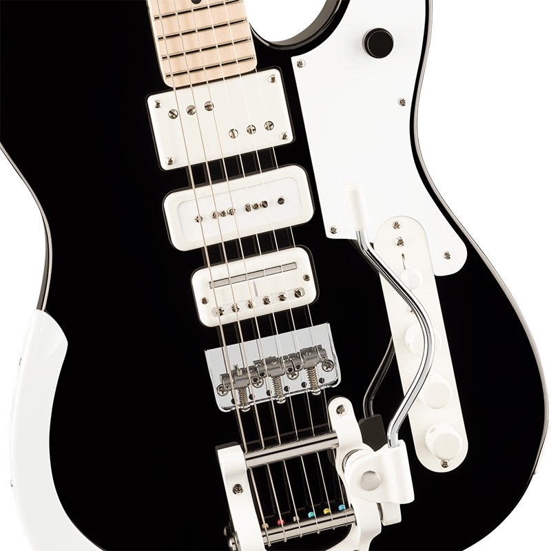 Fender USA 【12月以降入荷予定】 Limited Edition Jack White Triplecaster Telecaster (Black/Maple) 画像3