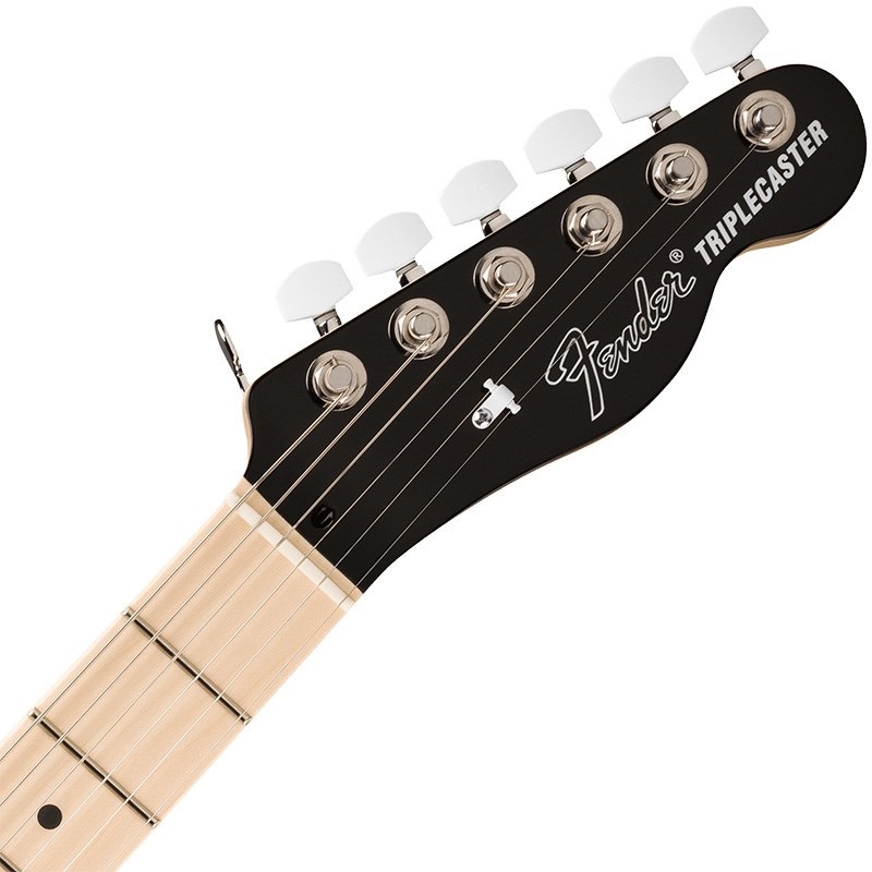 Fender USA 【12月以降入荷予定】 Limited Edition Jack White Triplecaster Telecaster (Black/Maple) 画像5