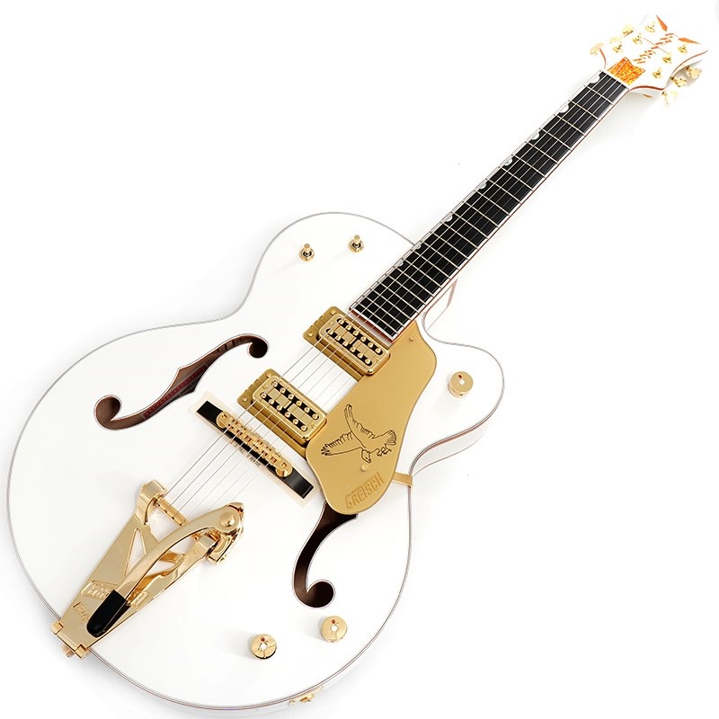 GRETSCH G6136TG Limited Edition Falcon Jr. with Bigsby (White/Ebony Fingerboard) 画像1