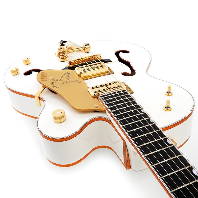 GRETSCH G6136TG Limited Edition Falcon Jr. with Bigsby (White/Ebony Fingerboard) 画像8