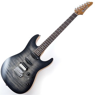 Ibanez Prestige TQM2-CUF (Charcoal Black Burst Flat) [Tom Quayle Model] 画像1