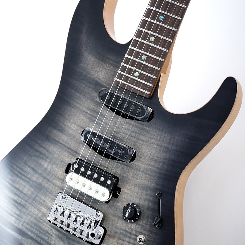 Ibanez Prestige TQM2-CUF (Charcoal Black Burst Flat) [Tom Quayle Model] 画像3