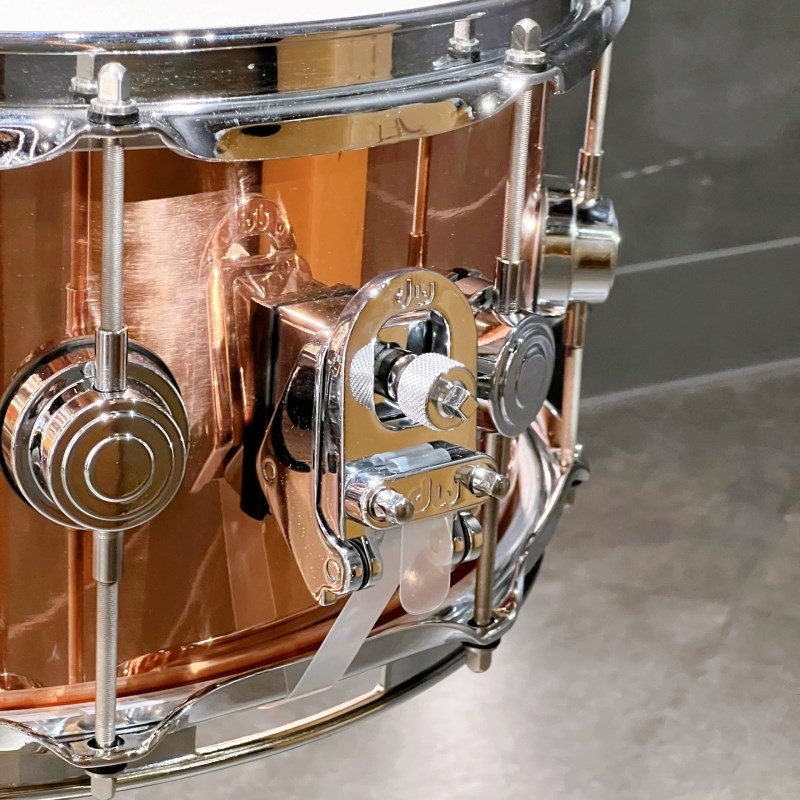 dw DRVP6514SPC [Polished Copper Snare Drum 14×6.5] 画像1