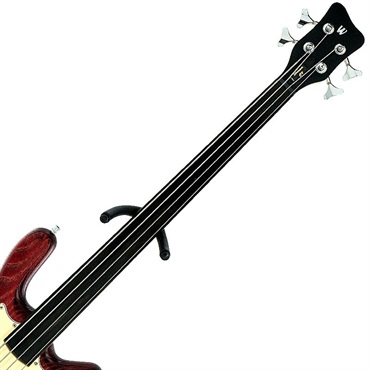 Warwick Pro Series Streamer CV 4st Fretless (Burgundy Red Transparent Satin) 【特価】 画像4