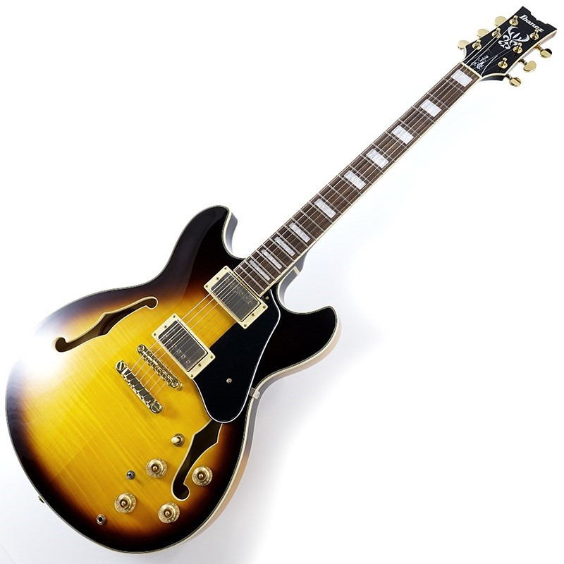 Ibanez JSM10EM-TTB (Two-tone Burst) [John Scofield Model] [SPOT MODEL] 画像1