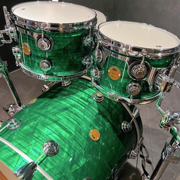 dw Jazz Series 4pc Drum Kit [BD22，FT16，TT12＆10][Emerald Onyx Finish Ply]【店頭展示特価品】 画像4