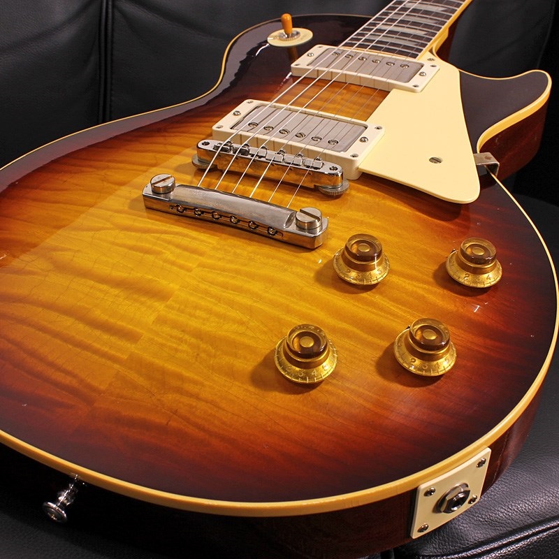 Gibson Murphy Lab 1959 Les Paul Standard Reissue Light Aged Bourbon Burst SN. 942968 画像3