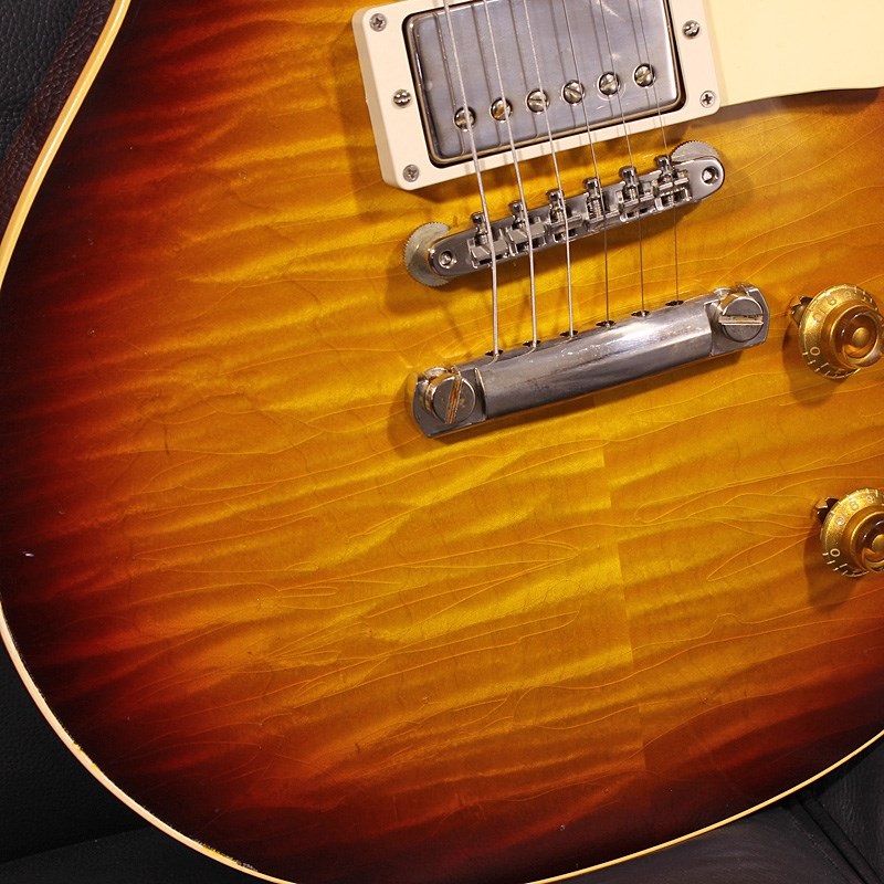 Gibson Murphy Lab 1959 Les Paul Standard Reissue Light Aged Bourbon Burst SN. 942968 画像5