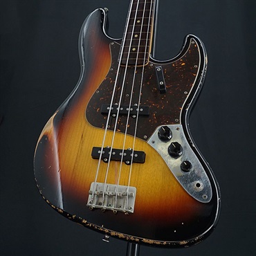 Fullertone Guitars 【USED】 JAY-BEE 60 4st Rusted Fretless (3-Tone Sunburst) 画像8