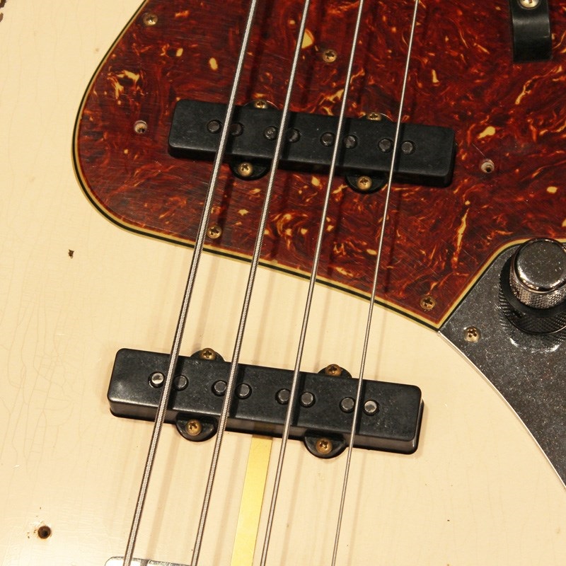 Fender Custom Shop 1961 Jazz Bass Heavy Relic (Super Faded Aged Shell Pink - Non Matching Headstock) 画像2