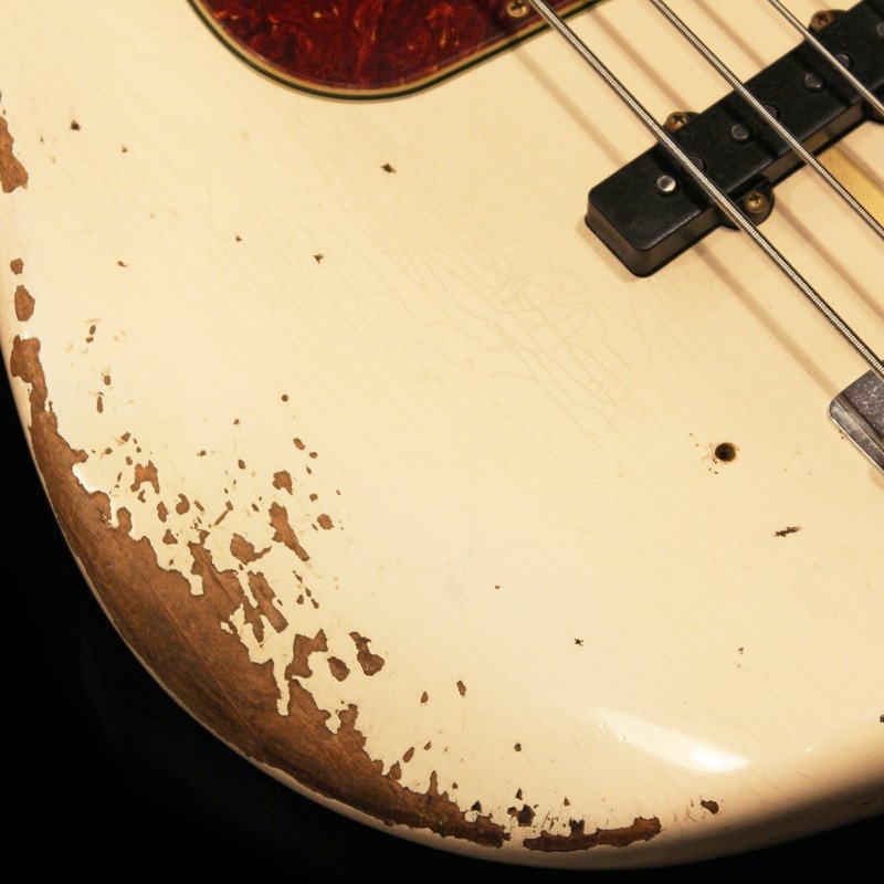 Fender Custom Shop 1961 Jazz Bass Heavy Relic (Super Faded Aged Shell Pink - Non Matching Headstock) 画像3