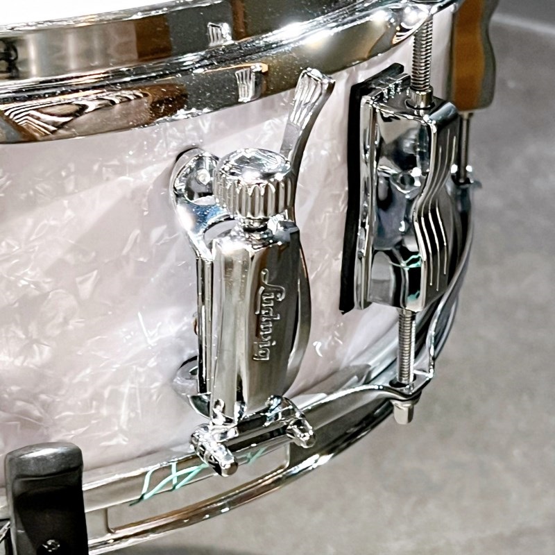 Ludwig LS908 0P [Jazz Fest Series Snare Drum 5.5×14 / White Marine Pearl] 画像1