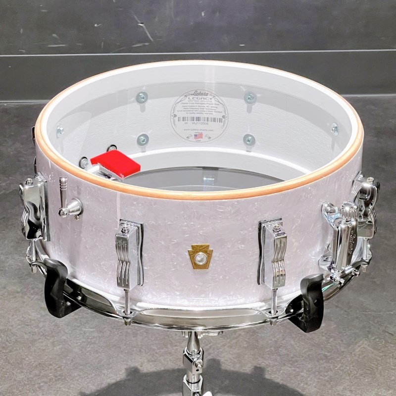 Ludwig LS908 0P [Jazz Fest Series Snare Drum 5.5×14 / White Marine Pearl] 画像3