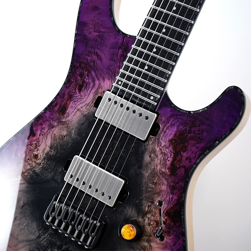 MAYONES Regius 7 Custom (4A Eye Poplar Top / Purple Supernova Gloss) 画像3