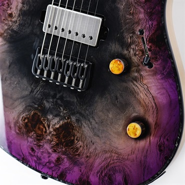 MAYONES Regius 7 Custom (4A Eye Poplar Top / Purple Supernova Gloss) 画像4