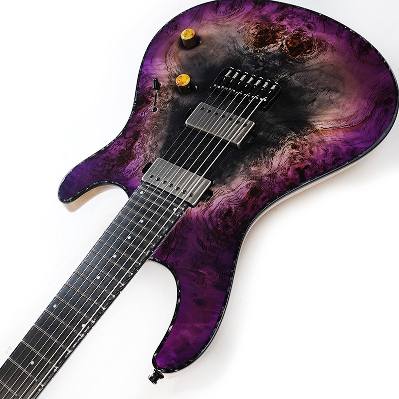 MAYONES Regius 7 Custom (4A Eye Poplar Top / Purple Supernova Gloss) 画像5