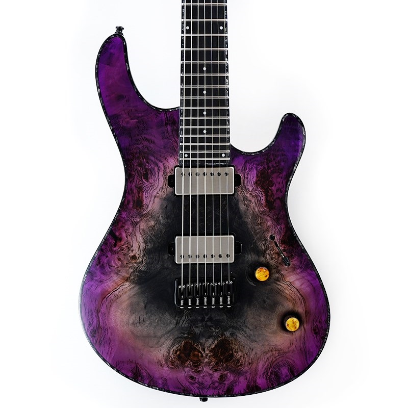 MAYONES Regius 7 Custom (4A Eye Poplar Top / Purple Supernova Gloss) 画像9